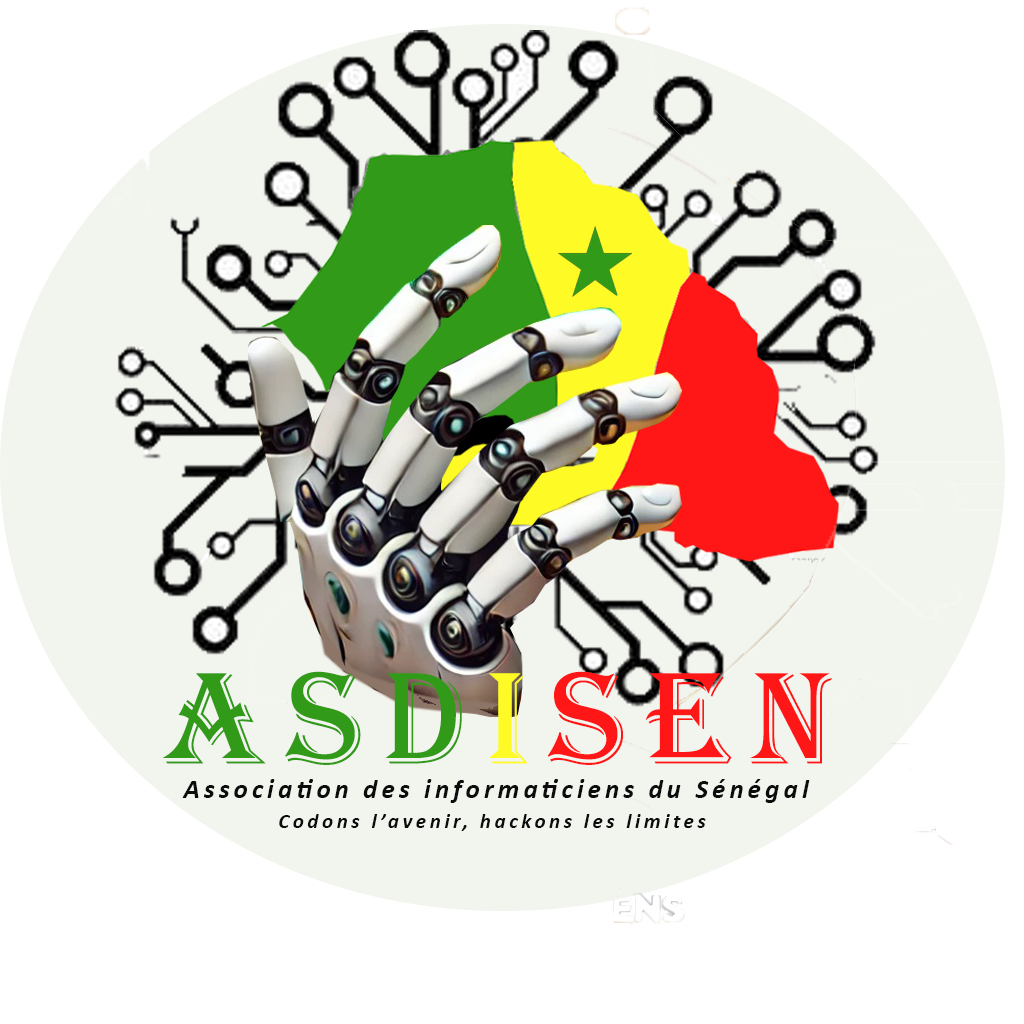 Logo ASDISEN – Association des informaticiens du Sénégal